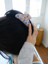 flower hair clip