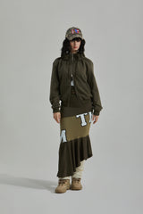 LEADER ZIP-UP -KHAKI