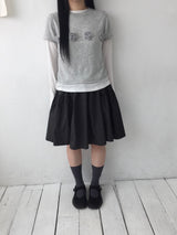 flower corsage half knit