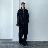 Checked Zip Shirt Jacket