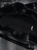 chic shirring motor bag