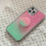 WATERMELON SILVER EPOXY CASE