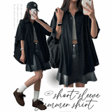 Bundle Basic Short Sleeve Shirt (4 colors)