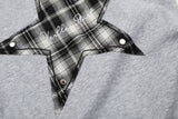 チェックスターオフショルダーTシャツ 231137997