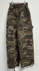 CARPENTER MILITARY HIP DAMAGE PANTS 🤎💚🩶3COLOR/2SIZE