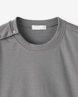 Busy Cropped Snap Top