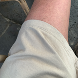Liu Washing Cotton Banding Shorts
