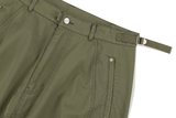 BIKER WASHED WIDE PANTS