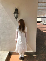 deer vintage layered skirt 