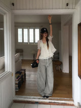 Pigment balloon cargo pants