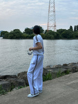 LMN VerTrack Air-Fit Short-Sleeved T-Shirt + Crack CHAMP Line Wide Pants