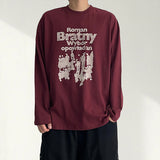 Luman boxy-fit long-sleeve T-shirt (4 colors)