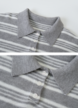 #ML Border Collar Loose Fit Knit (5color)