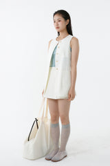 LEAN & LONG VEST_IVORY