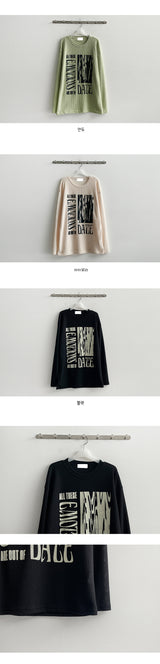デイルロングスリーブニットウェアTシャツ