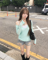 V neck layered T