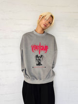 VENTIQUE Pigment World Metal Sweatshirt 2colors