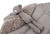 13DE MARZO Doozoo Detachable Short Down Jacket Grey