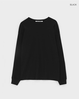 [B-BASIC] スタンダードオーバーフィットスウェットシャツ長袖Tシャツ