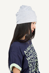 Stripe Cotton Beanie
