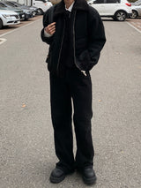 Pesado double pocket faux fur mustang
