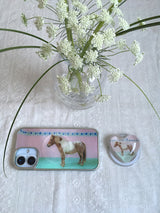 Pony's Bath Time MagSafe Glass Silver Bumper Case
