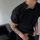 DDPマッスルフィット スリット ショートスリーブ Tシャツ(3 colors)
