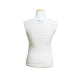 (Set/2color) Ditsy Flower Lace Layered Sleeveless Top