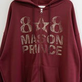 Mason Printing Hood Zip-Up