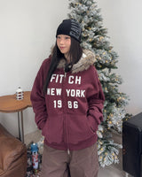 デイドパッチファーフードジップアップ