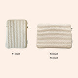 Clam タブレット＆ラップトップケース _ ソフトクリーム (13 inch)