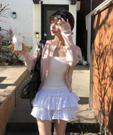 [U-BASIC]ロロ スプリング ラウンド カーディガン