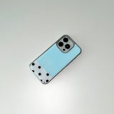 [MADE] [+MagSafe] アイシーミントフォーンケース (グラスシルバーバンパー)