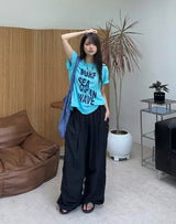 Road Balloon String Nylon Pants