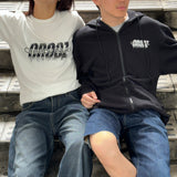 Collaboration オーバーサイズTシャツ BLACK | Creepy Nuts × CROOZ