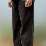 Essential Denim Pants (BLACK)