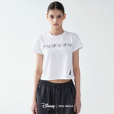 DISNEY BUTTERFLY 101 DALMATIAN CROP TOP_BLACK