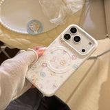 ドリーム カラー カートゥーン マグネティック iPhone ケース