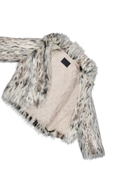 FAUX FUR JACKET / MIX