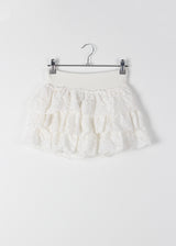 FLOWER CANCAN SKIRT SHORTS
