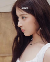 [NMIXX Jiwoo Necklace/Anti-tarnish] Angelic Wand Layered Necklace - Silver Color