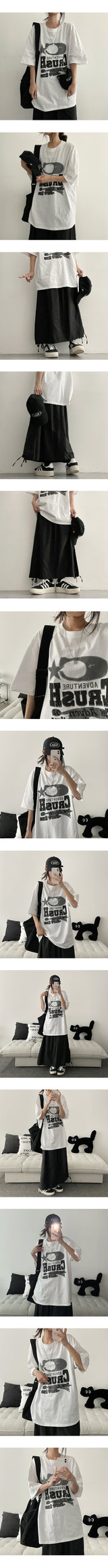 Funky Over Fit Short Sleeve T-shirt