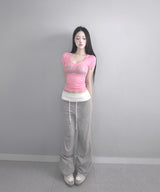 glitter star tee (5colors)