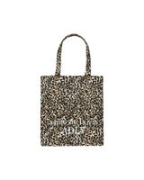 25FW レオパードプリントベーシックロゴエコバッグ