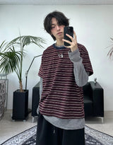 Ruen Summer Striped Long Sleeve Tee