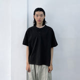 Structured Cut Henley SS