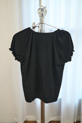 フリル パフ Tシャツ (Black)