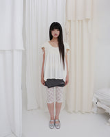 APRON MICRO PANTS / GREY