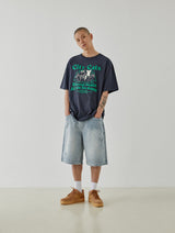 Team City Cat Tee (Navy)