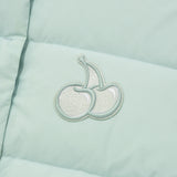 CHERRY BASIC DOWN JUMPER [LIGHT MINT]